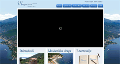 Desktop Screenshot of apartmanimogorovic.hr